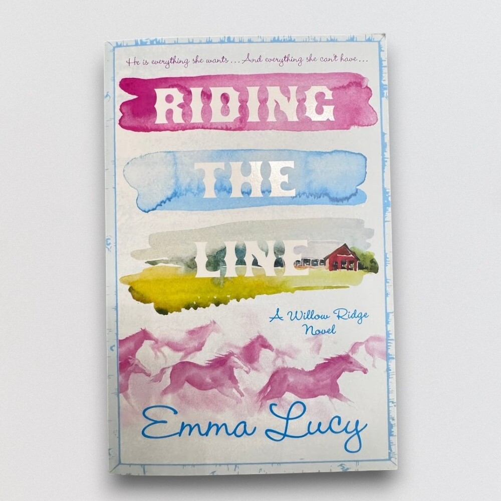 Riding the Line Willow Ridge Novel Paperback Contemporary Romance Book